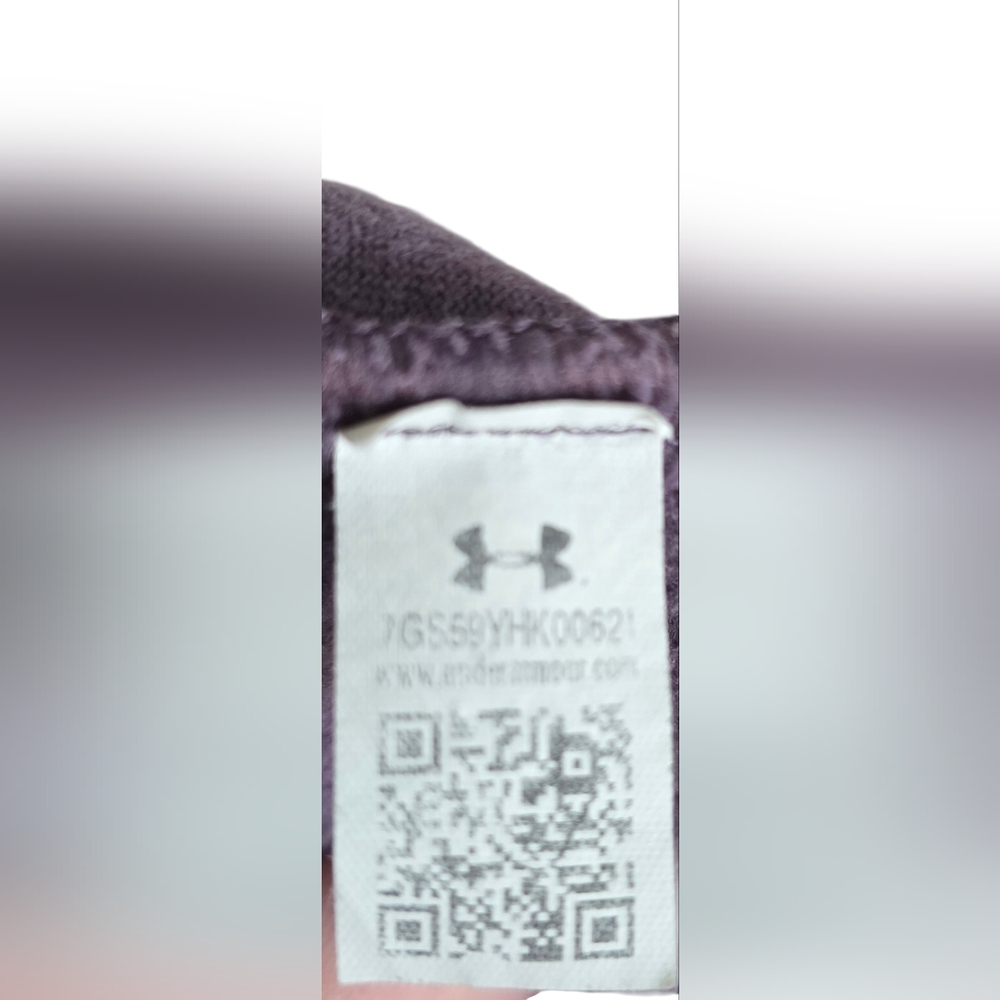 Under Armour Medium Purple Funnel Neck Pullover Hoodie - Picture 9 of 9